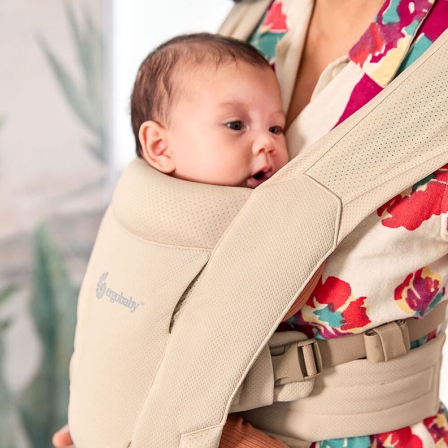 BÆRERE Ergobaby | Embrace Mesh Newborn Carrier Flode