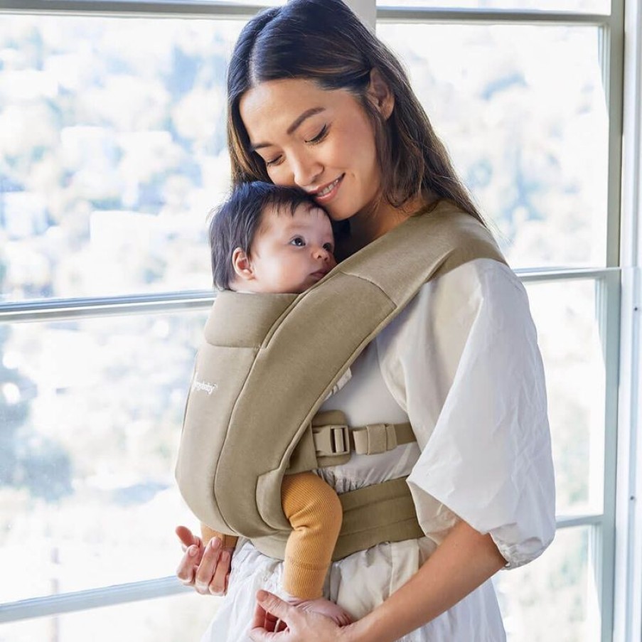 BÆRERE Ergobaby | Embrace Knit Newborn Carrier Blod Oliven