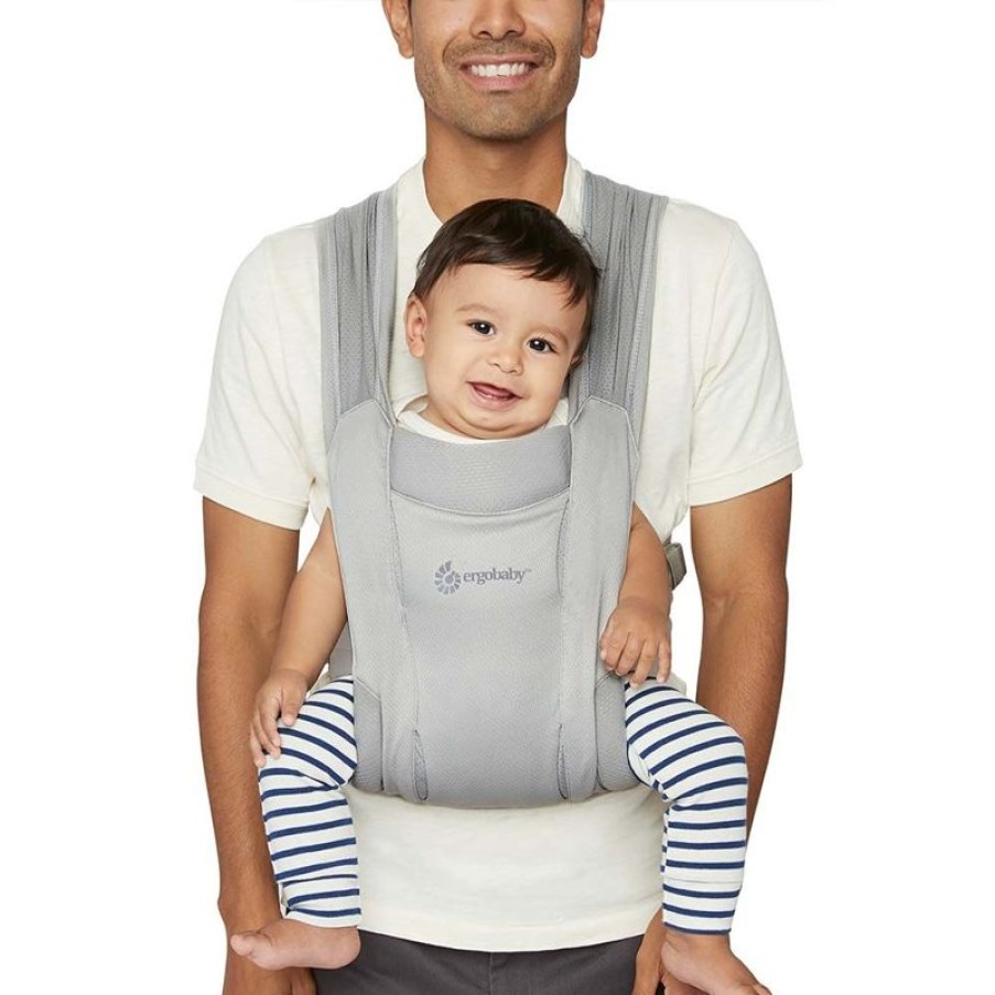 BÆRERE Ergobaby | Embrace Mesh Newborn Carrier Blod Gra