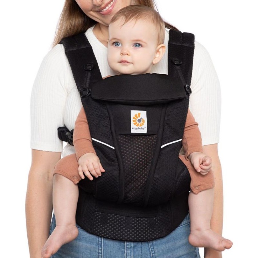 BÆRERE Ergobaby | Omni Breeze Carrier Onyx Sort