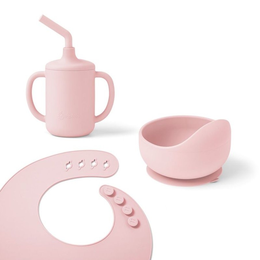 Udvikle|Fodring Ergobaby | Intro Baby Fodringssaet Blush Pink