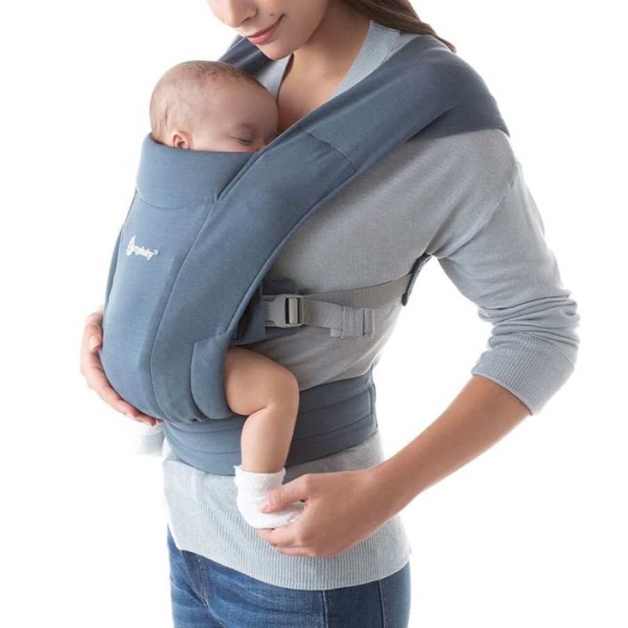 BÆRERE Ergobaby | Embrace Knit Newborn Carrier Oxford Bla