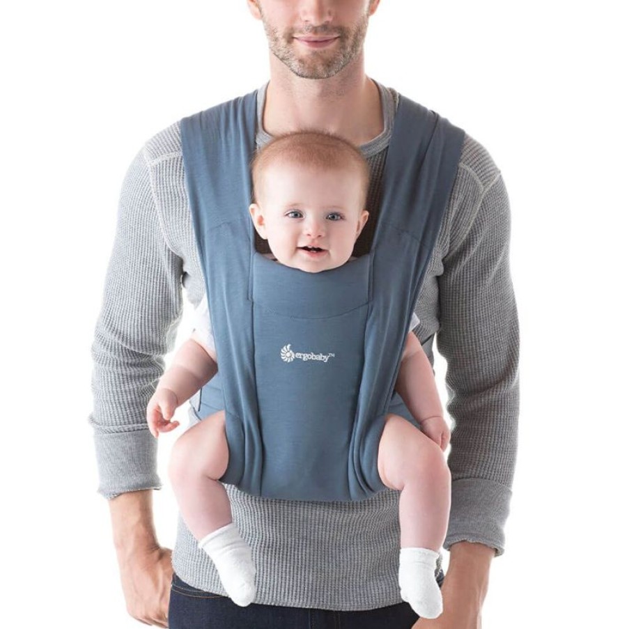 BÆRERE Ergobaby | Embrace Knit Newborn Carrier Oxford Bla