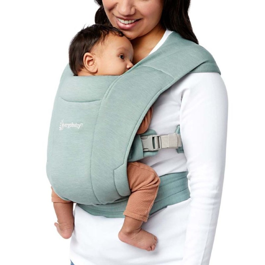 BÆRERE Ergobaby | Embrace Knit Newborn Carrier Jade