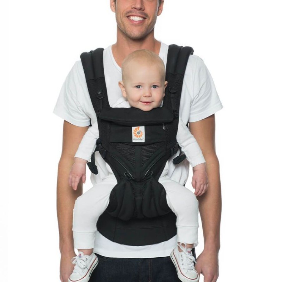 BÆRERE Ergobaby | Omni 360 Mesh Baeresele Onyx Sort