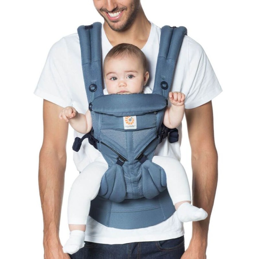 BÆRERE Ergobaby | Omni 360 Mesh Baeresele Oxford Bla